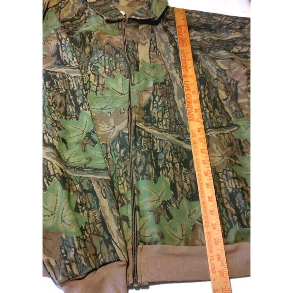 Ocoee Rabark Camouflage Jacket Men L Chamois Heavy Flannel Camo Zip Hunting Hunt - Picture 6 of 15
